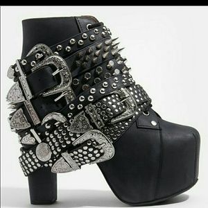 ISO JEFFREY CAMPBELL "LITA STRAP" SIZE 8.5 OR 9